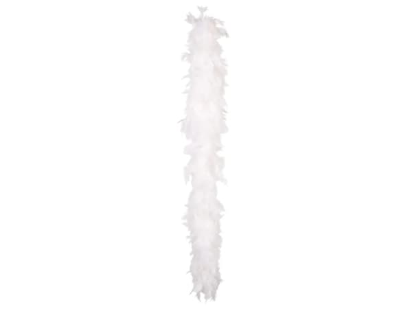 Boland 52704, Maskeradboa, Vuxen, Alla, Bomull, Feather, Vit, 51 g