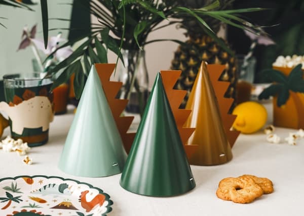 PartyDeco CPP30, Hatt til kostyme, Voksen og barn, Alle kjønn, Inne/Ute, Papir, Flerfarget