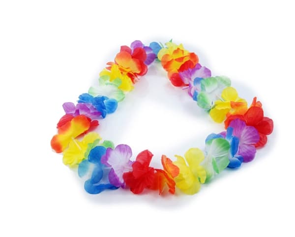 PartyDeco LH3, Fancy dress wreath, Alle kjønn, Hawaiian, Flerfarget, 900 mm, 1 stykker