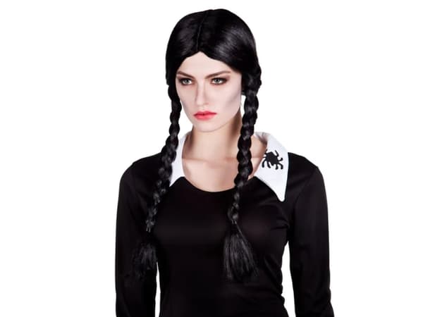Boland 86097, Parykk til kostyme, Voksen, Hunkjønn, Polyester, Sort, 325 g