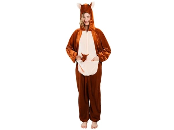 Boland 88025, Fancy costume, Adult, Unisex, Animal, Animal, Beige, Brown
