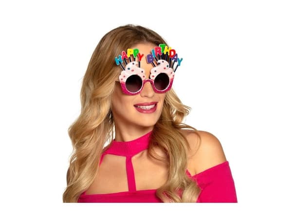 Boland 02612, Maskeradglasögon, Vuxen, Alla, Polykarbonat, Multifärg, 87 g