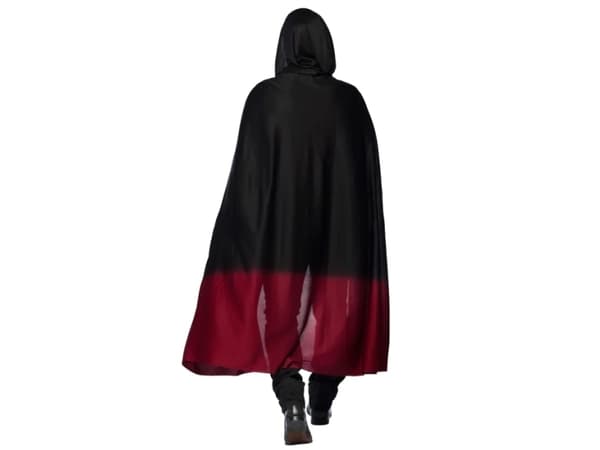 Boland 71020, Maskeradcape, Vuxen, Alla, Svart, Röd, 400 g, 490 mm