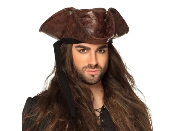 Boland 81899, Fancy dress hat, Adult, Any gender, Black, Brown, 150 g, 420 mm