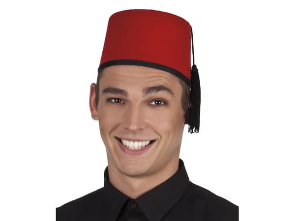 Boland 8712026040169, Hatt til kostyme, Voksen, Alle kjønn, Polyester, Sort, Rød, 200 mm
