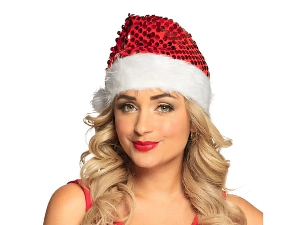 Boland 13404, Fancy dress hat, Adult, Any gender, Polyester, Polyethylene terephthalate (PET), Red, White, 50 g