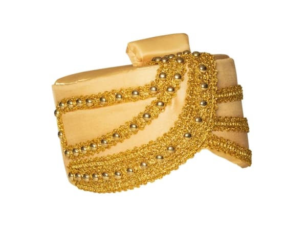 Boland 81022, Maskeradhatt, Vuxen, Hankoppling, Polyester, Polystyren, Guld, 90 g