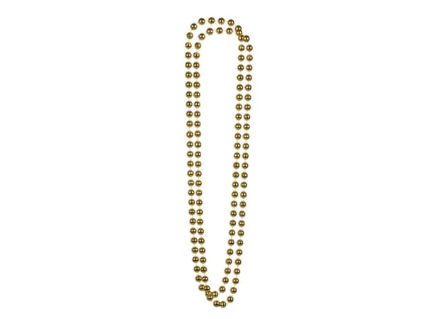 Boland 64280, Maskeradhalsband, Vuxen, Honkoppling, Polyester, Polystyren, Guld, 70 g
