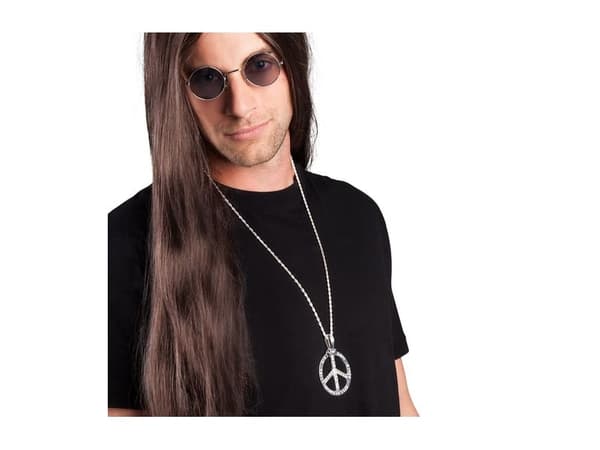 Boland 00632, Maskeradhalsband, Vuxen, Alla, Strykjärn, Zink, Silver, 50 g