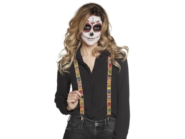 Boland 97066, Maskeradhängslen, Vuxen, Alla, Polyester, Multifärg, 93 g