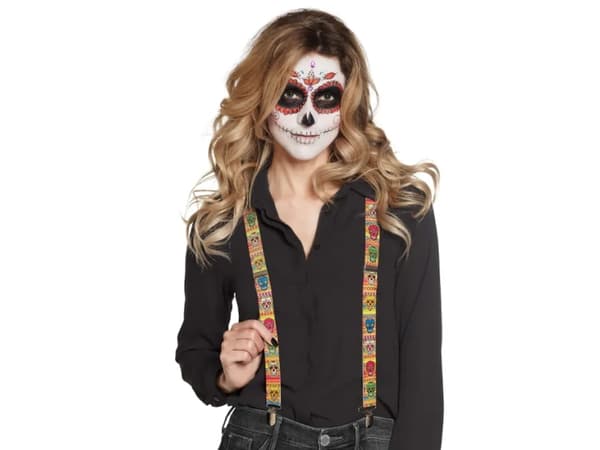 Boland 97066, Maskeradhängslen, Vuxen, Alla, Polyester, Multifärg, 93 g