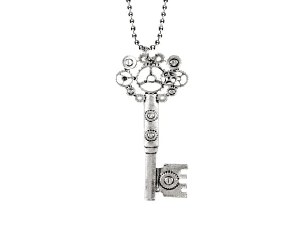 Boland 54507, Maskeradhalsband, Vuxen, Honkoppling, Strykjärn, Zink, Silver, 23 g