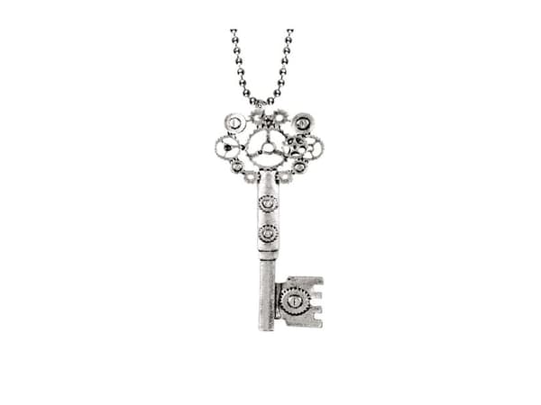 Boland 54507, Maskeradhalsband, Vuxen, Honkoppling, Strykjärn, Zink, Silver, 23 g
