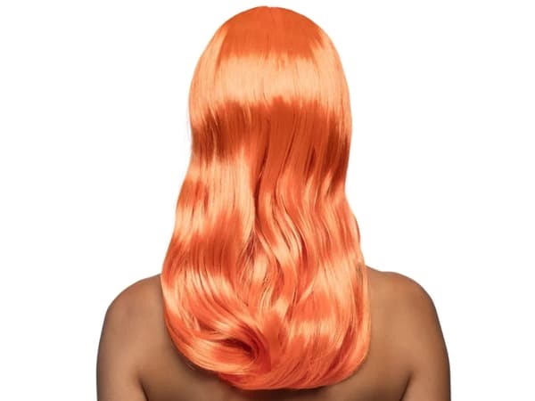 Boland 85873, Maskeradperuk, Vuxen, Honkoppling, Polyester, Orange, 275 g