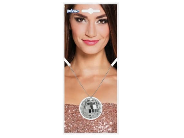 Boland 00712, Fancy dress necklace, Adult, Any gender, Polypropylene (PP), Polystyrene, Silver, 30 g