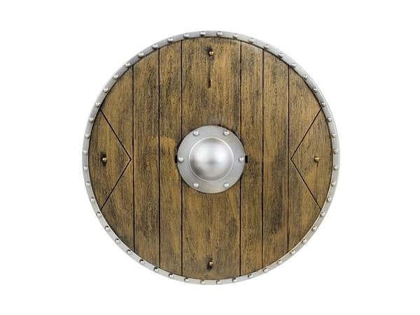 Boland 8712026440440, Maskeradsköld, Vuxen, Alla, Polypropylen (PP), Brun, 400 mm