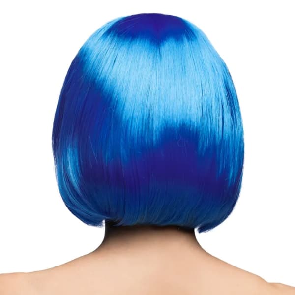 Boland 85896, Smart mekko peruukki, Aikuinen, Nainen, Polyesteri, Sininen, 225 g
