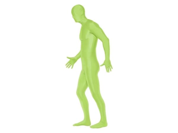 Grønt skinsuit