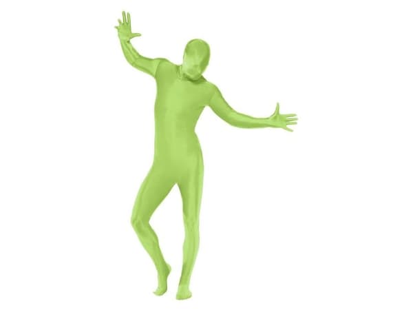 Grønt skinsuit