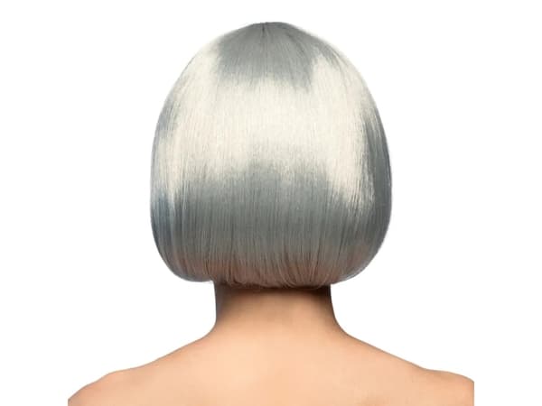 Boland 85878, Maskeradperuk, Vuxen, Honkoppling, Polyester, Grå, 200 g