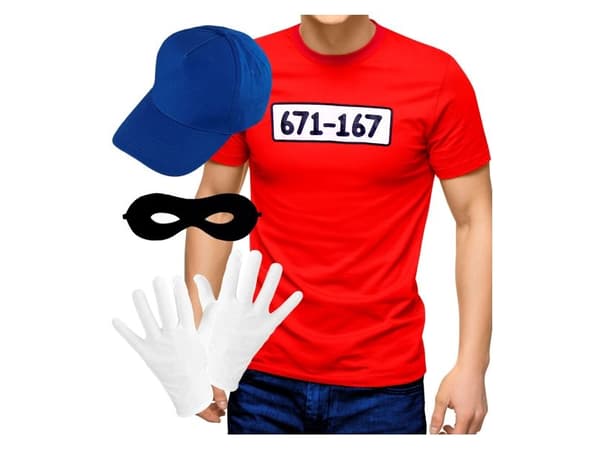 Indbrudstyv kostume