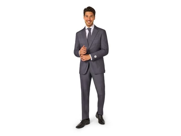 Mörkgrå kostym OppoSuits