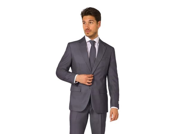 Mörkgrå kostym OppoSuits