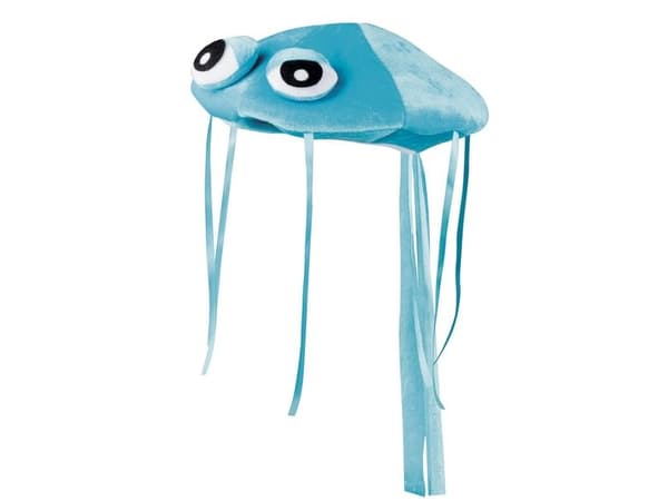 Boland 99904, Hatt til kostyme, Voksen, Alle kjønn, Jellyfish, Polyester, Blå