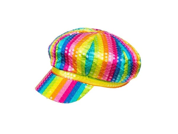Boland Cap Lollipop, Fancy dress cap, Voksen, Alle kjønn, Polyester, Polyetylentereftalat (PET), Flerfarget, 60 g