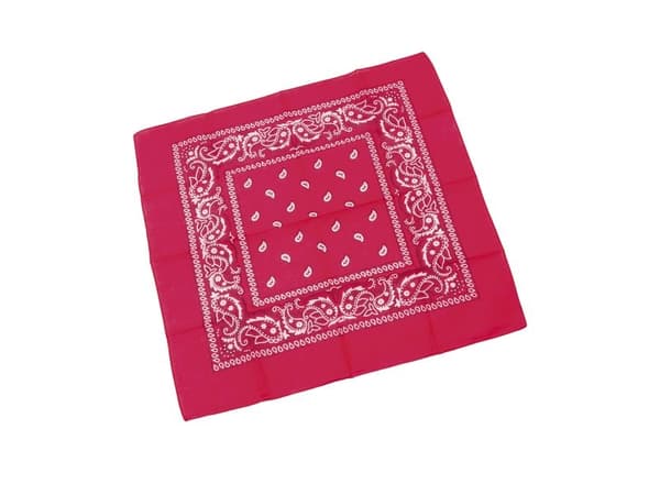 Rød bandana