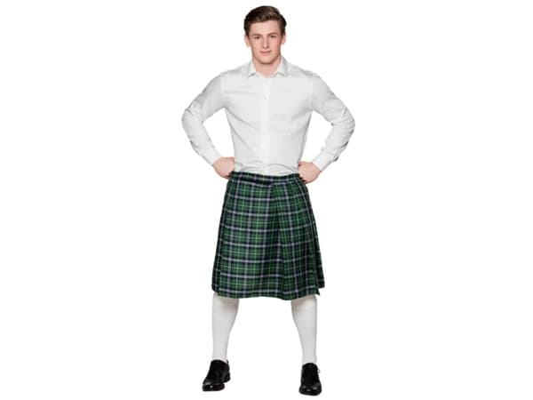 Boland 81228, Fancy dress skirt, Adult, Female, Polyester, Blue, Green, White, 316 g
