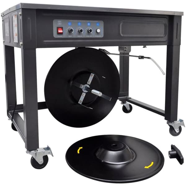 vidaXL Semi-automatisk plastikk stroppe maskin