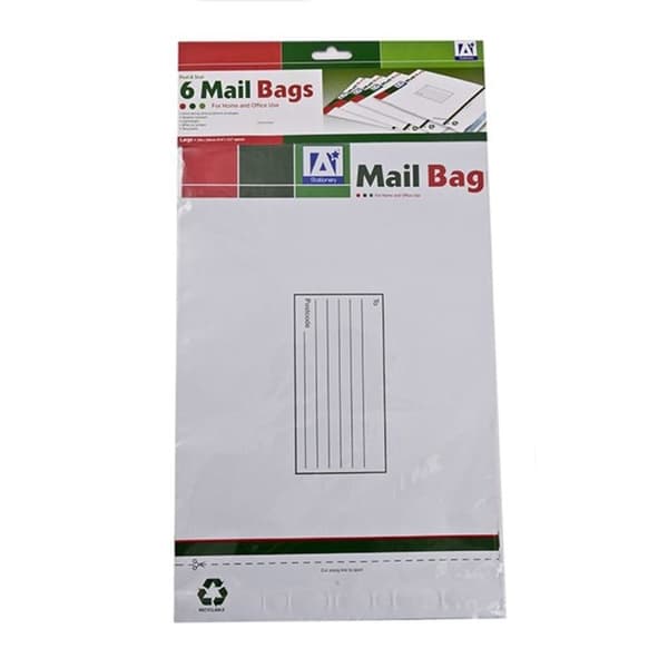 Anker Posttaske (pakke med 6) White One Size