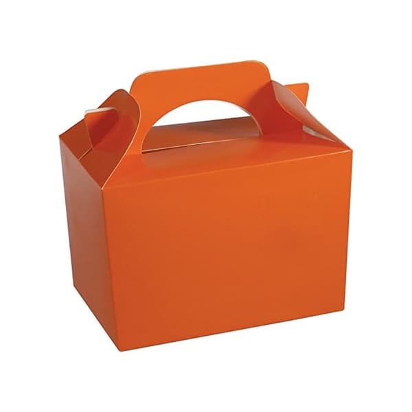 Plain Gift Boxes Orange One Size