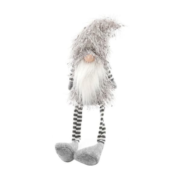 Something Different Plush Dangly Legs Gonk Grey/Black/White One Size