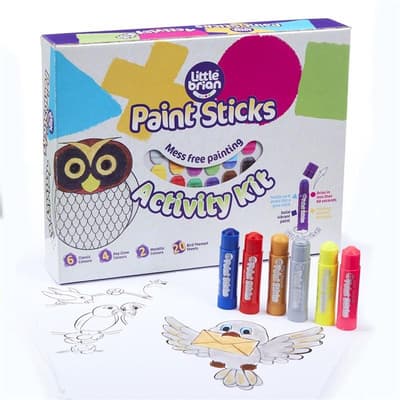 Little Brian Activity Kit- Målar Sticks