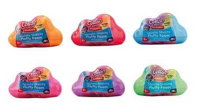 Cotton Cloud Fluffy Foam 6 asst. CDU- Skum