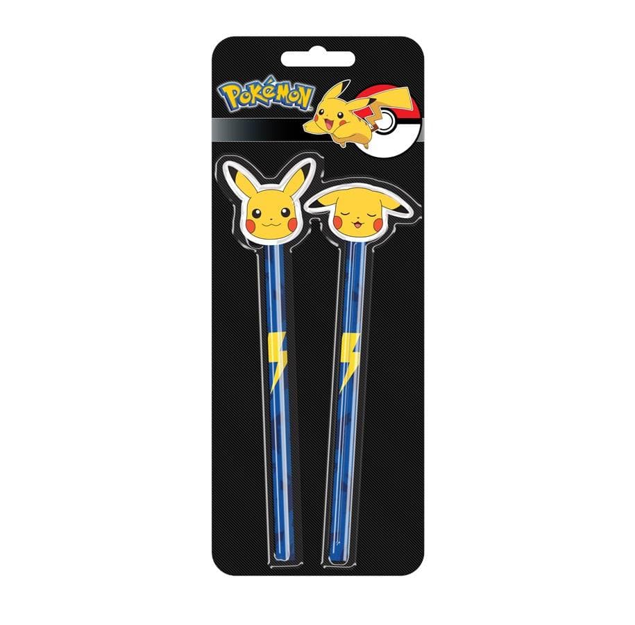 Pokemon 2-pack blyertspennor med sudd