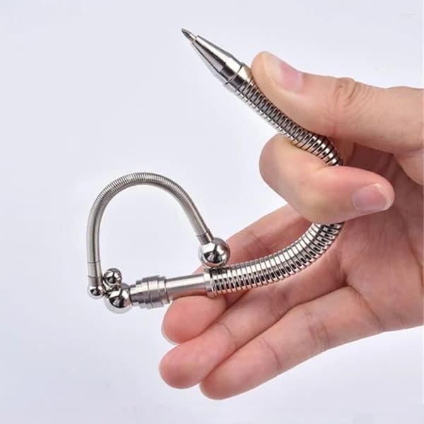 Fidget pen - 2 -i -1 - metal