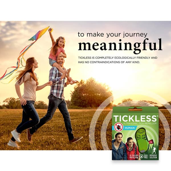 TICKLESS Flåtbeskyttelse Human Grøn