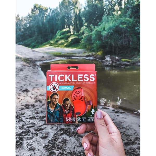 TICKLESS Flåtbeskyttelse Human Orange