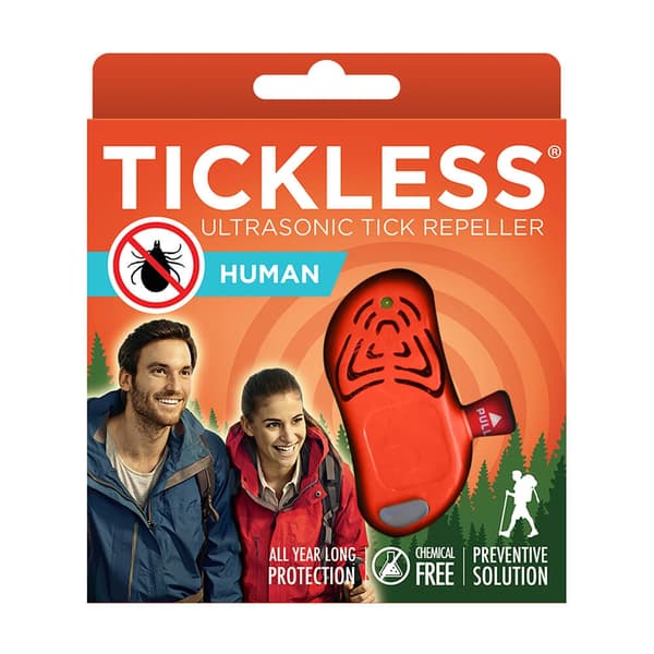 TICKLESS Flåtbeskyttelse Human Orange