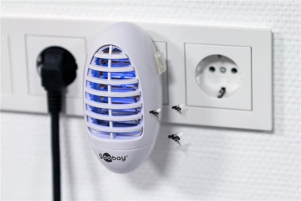 Goobay UV LED insektdreper Elektrisk UV LED insektfelle for innendørs bruk