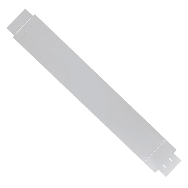 vidaXL Rabattkant 10 st 100 x 14 cm flexibelt galvaniserat stål