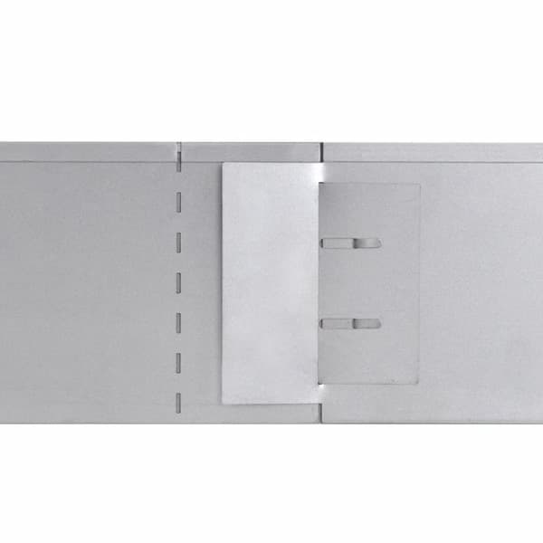 vidaXL fleksibel bedkant 15 stk. 100x14 cm galvaniseret stål