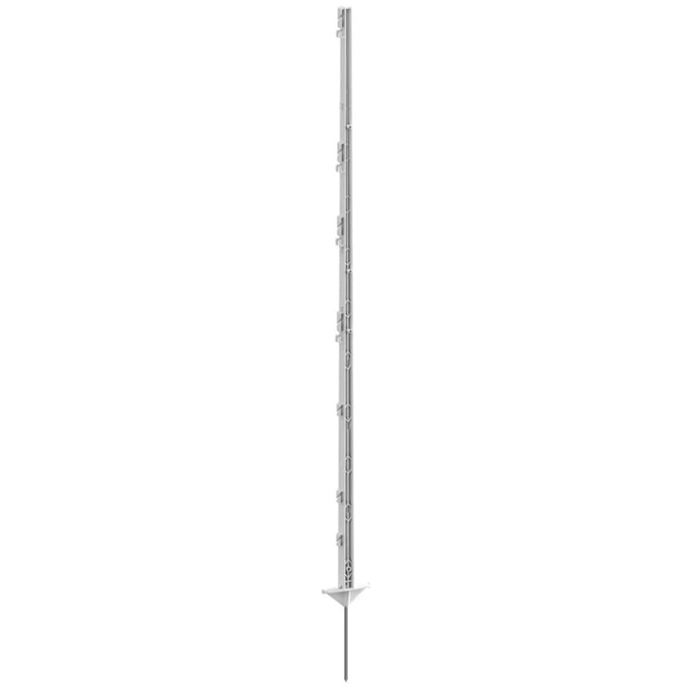 Kerbl Elektriske gjerdestolper Classic 25 stk plast 156 cm hvit