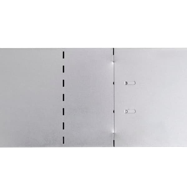 vidaXL Nurmikkoaita 10 kpl galvanoitu teräs 100x20cm