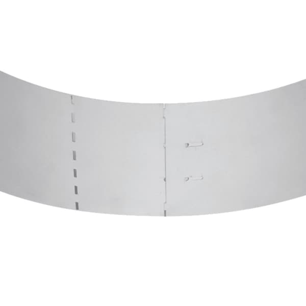 vidaXL Nurmikkoaita 10 kpl galvanoitu teräs 100x20cm