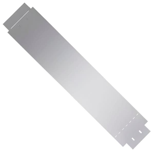 vidaXL sæt med bedkanter 20 stk. galvaniseret stål 100 x 20 cm
