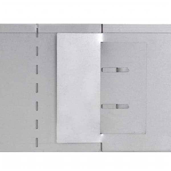 vidaXL Plengjerde 15 stk galvanisert stål 100x20 cm